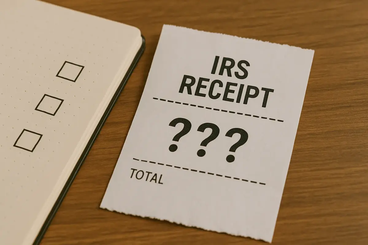 IRS Receipt Requirements 2025: What You Need to Know